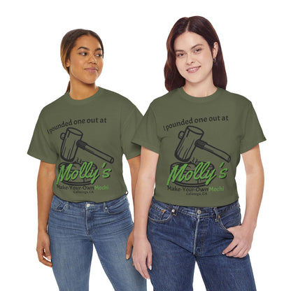 I Pounded One Out at Molly's Make-Your-Own Mochi Tee Shirt