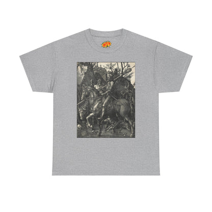 Knight. Death and the Devil - Albrecht Durer. Heavy Cotton Tee Many Colors/Sizes