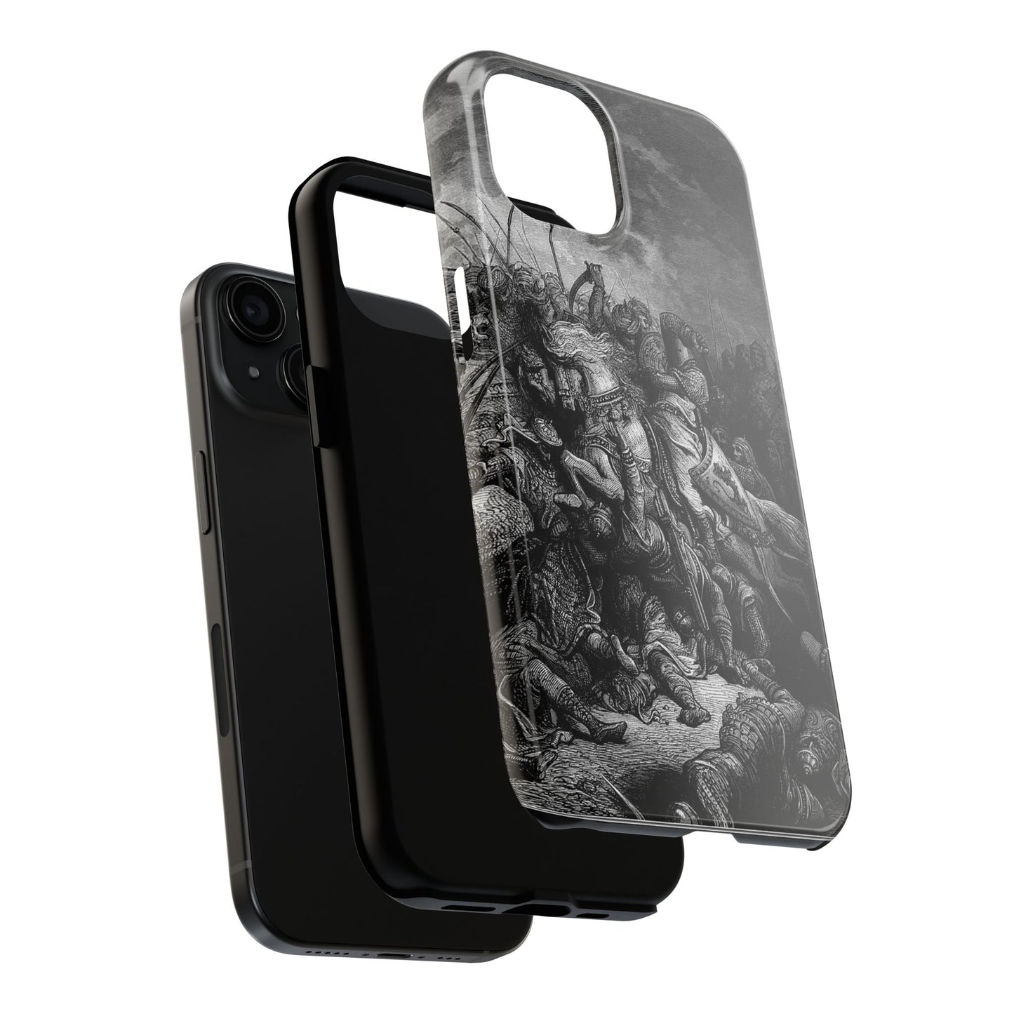 Richard and Saladin by Gustave Dore iPhone Case *Many Sizes Available*
