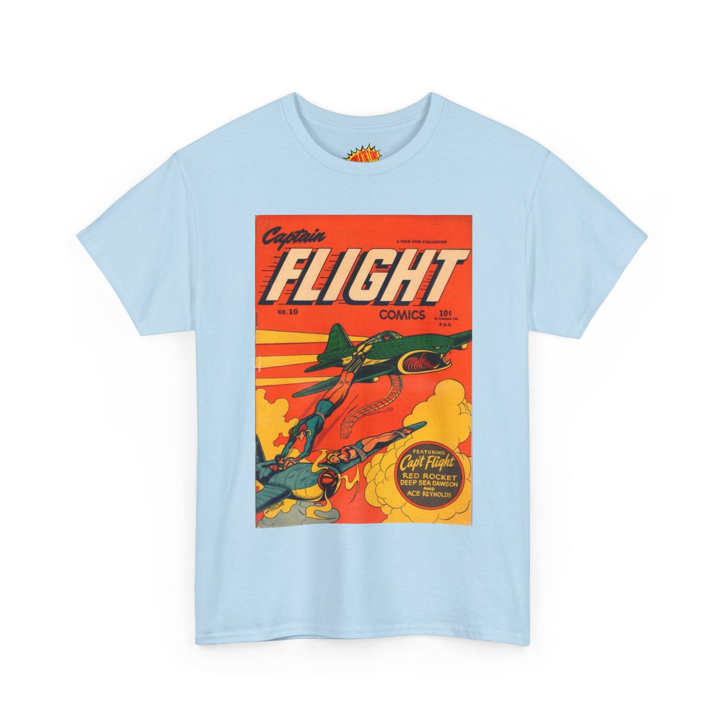 Captain Flight No. 10 Comic Tee Shirt *Multiple Colors*
