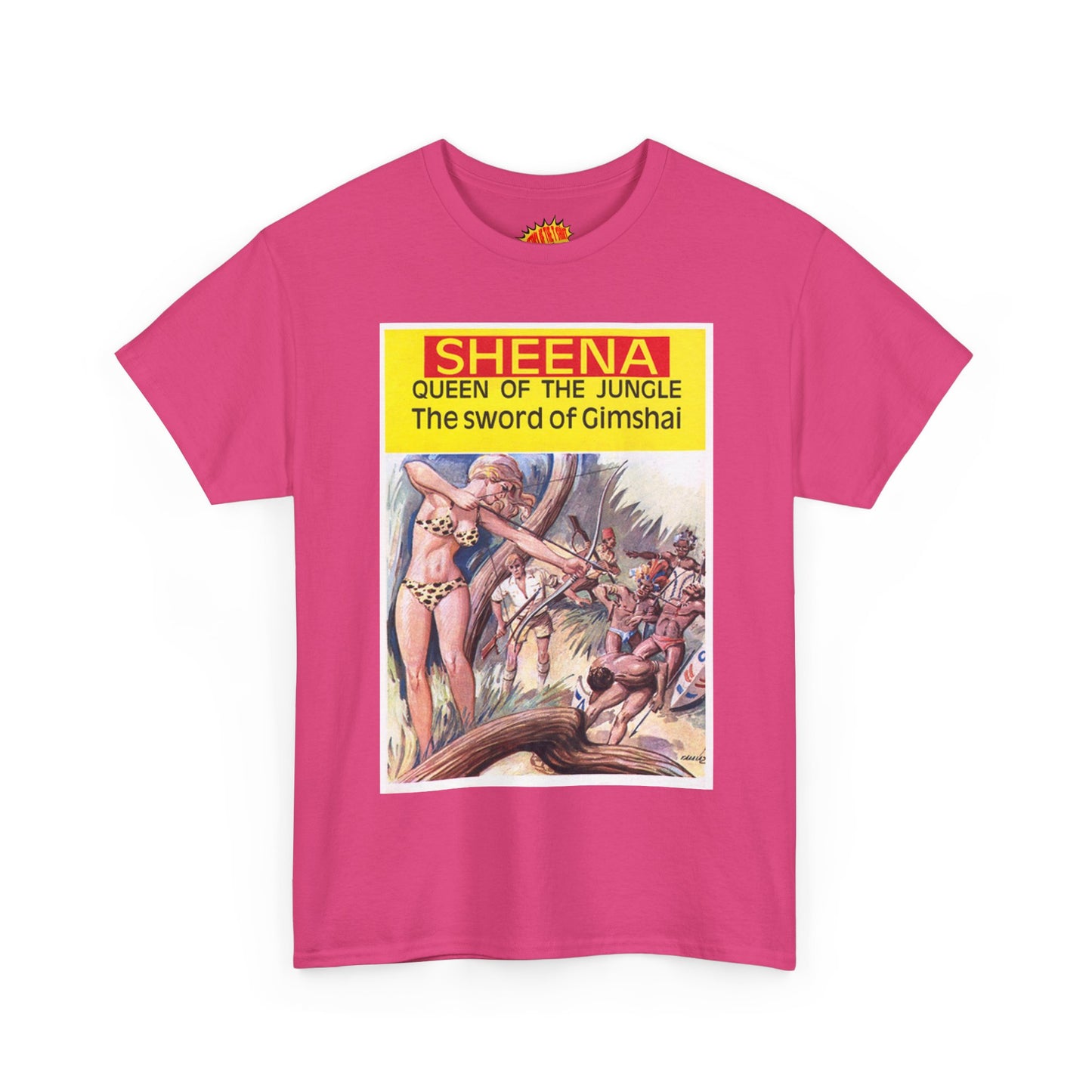 Sheena Queen of the Jungle Comic Tee Shirt *Multiple Colors*