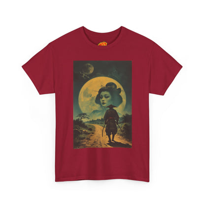 Samurai w/Double Moon Woman T-Shirt