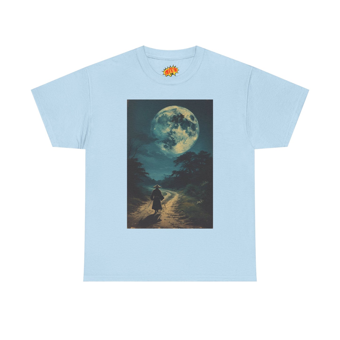 Walking Samurai w/Full Moon T-Shirt *Multiple Colors*