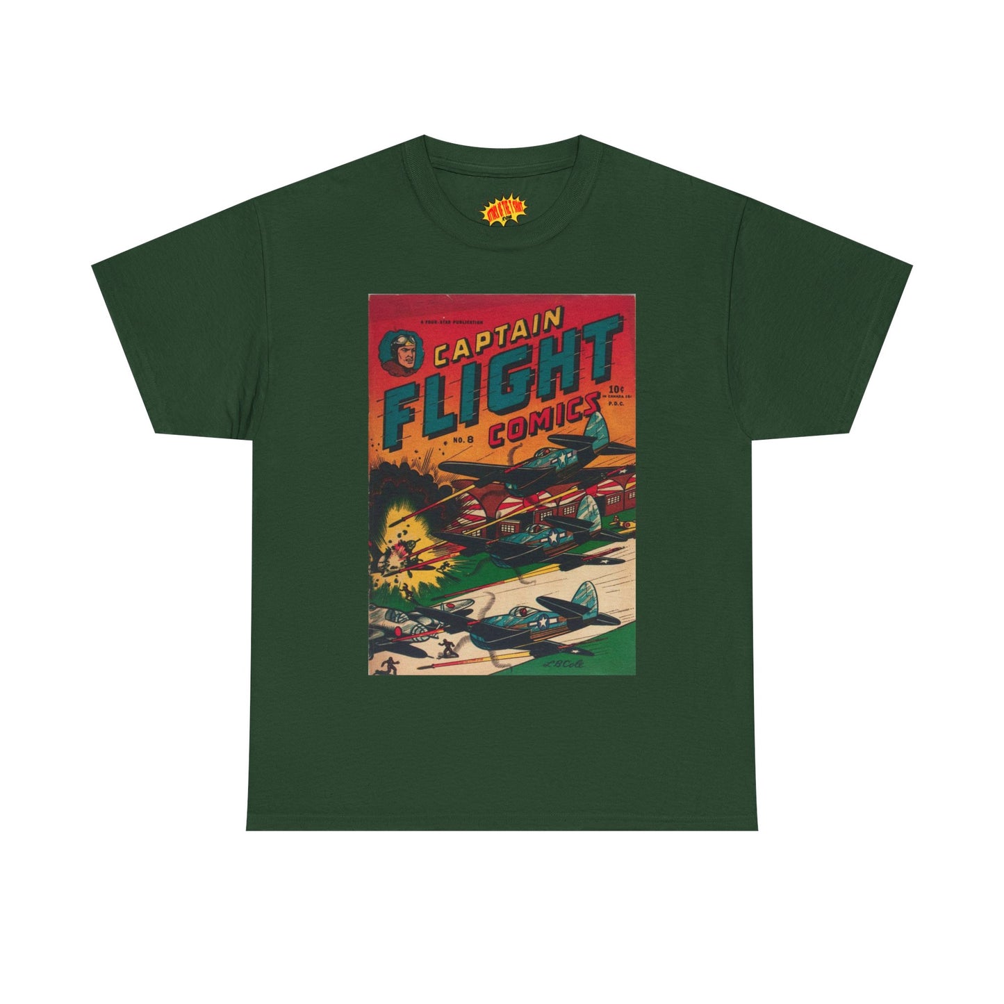 Captain Flight No. 8 Comic Tee Shirt *Multiple Colors*