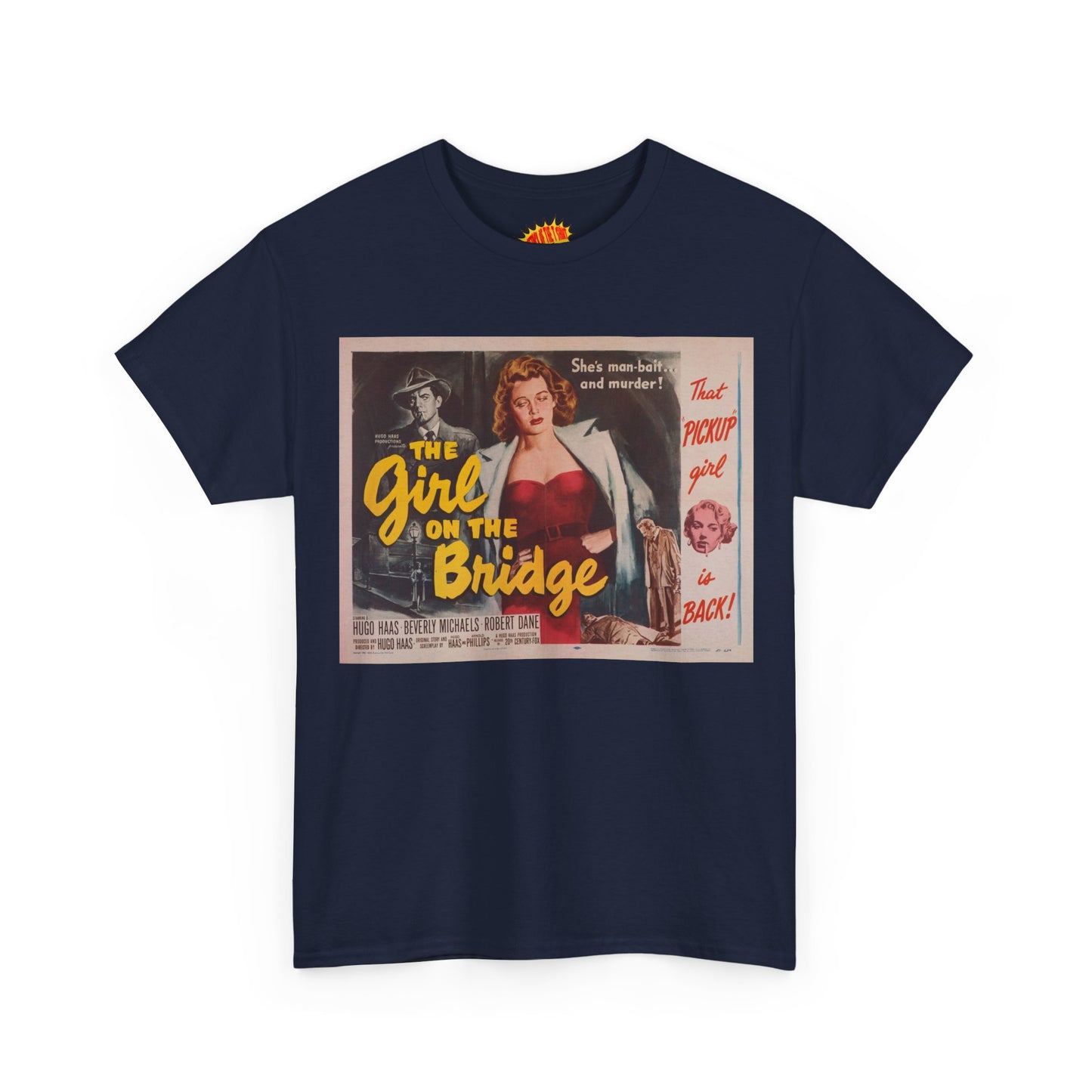 The Girl on the Bridge Movie Poster T-Shirt *Multiple Colors*