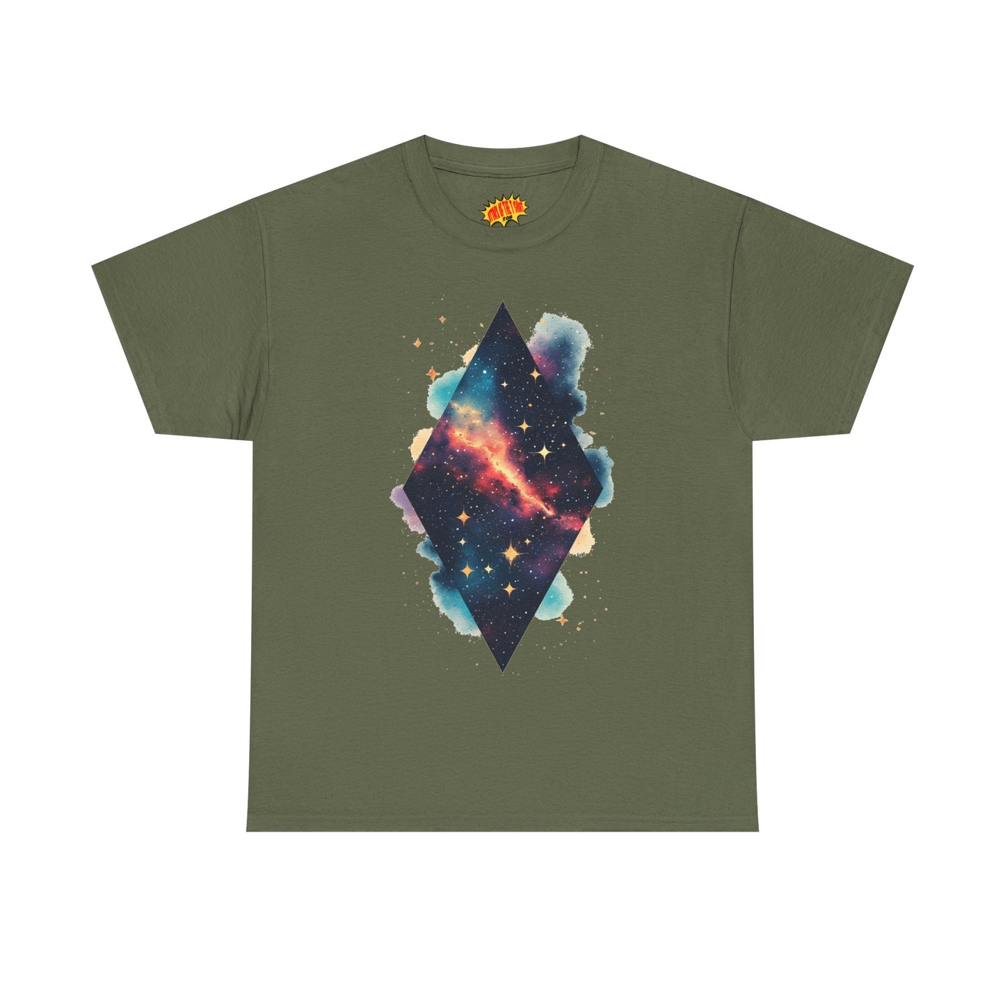 Diamond Galaxy Nebula Art Graphic Tee Shirt *Multiple Colors*