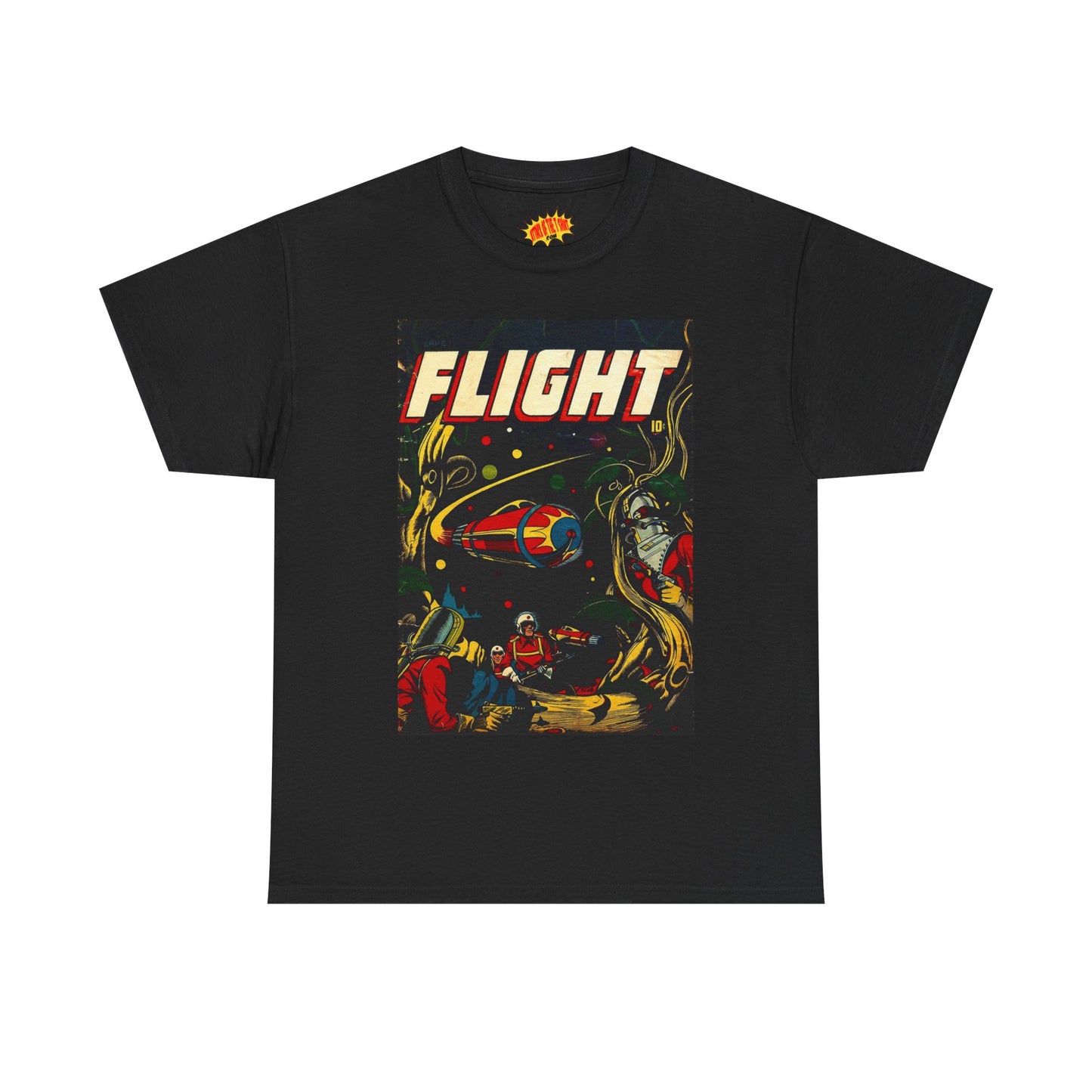 Captain Flight Comic Tee Shirt *Multiple Colors*