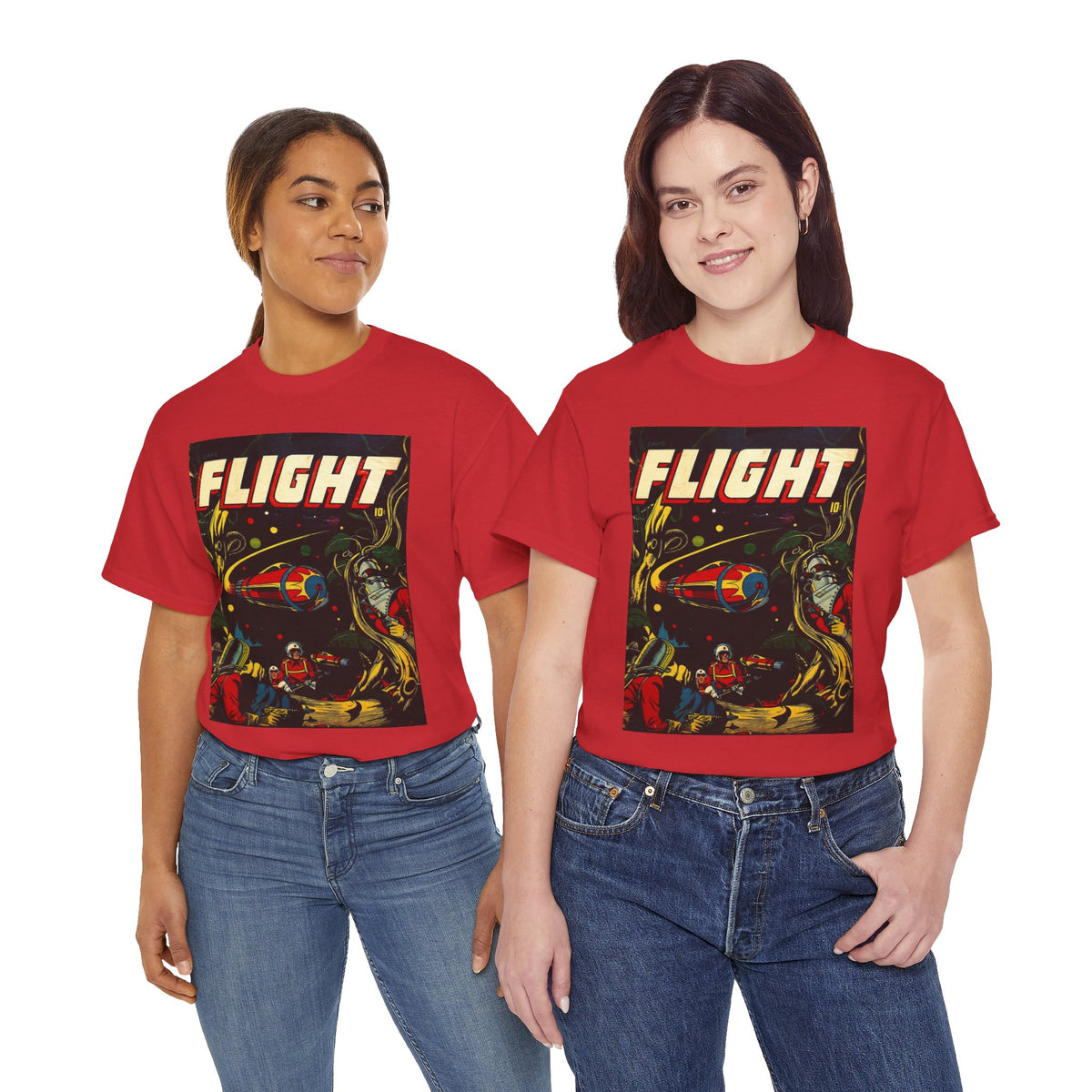 Captain Flight Comic Book Tee Shirt
