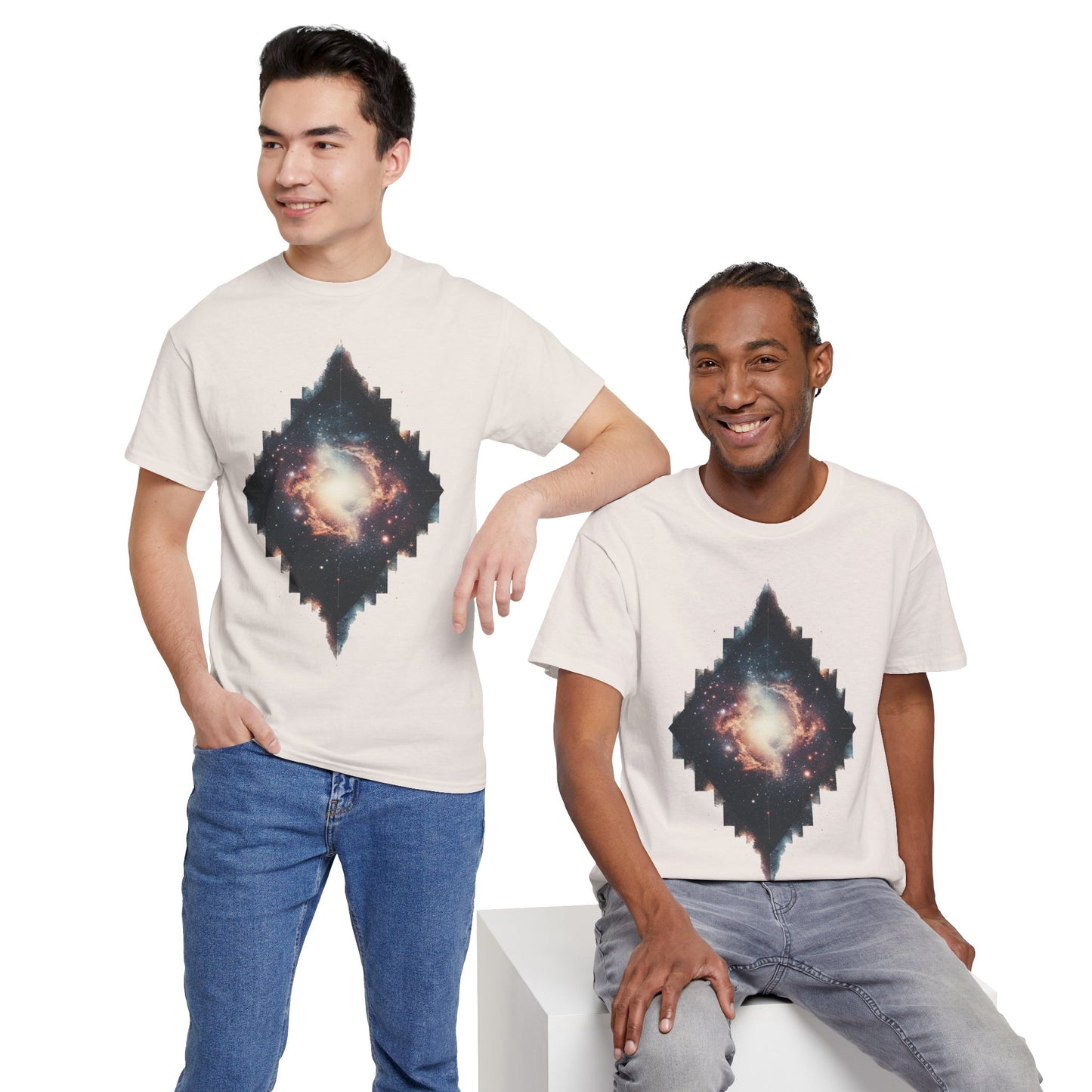 Diamond Nebula Graphic Space Art Tee Shirt *Multiple Colors*