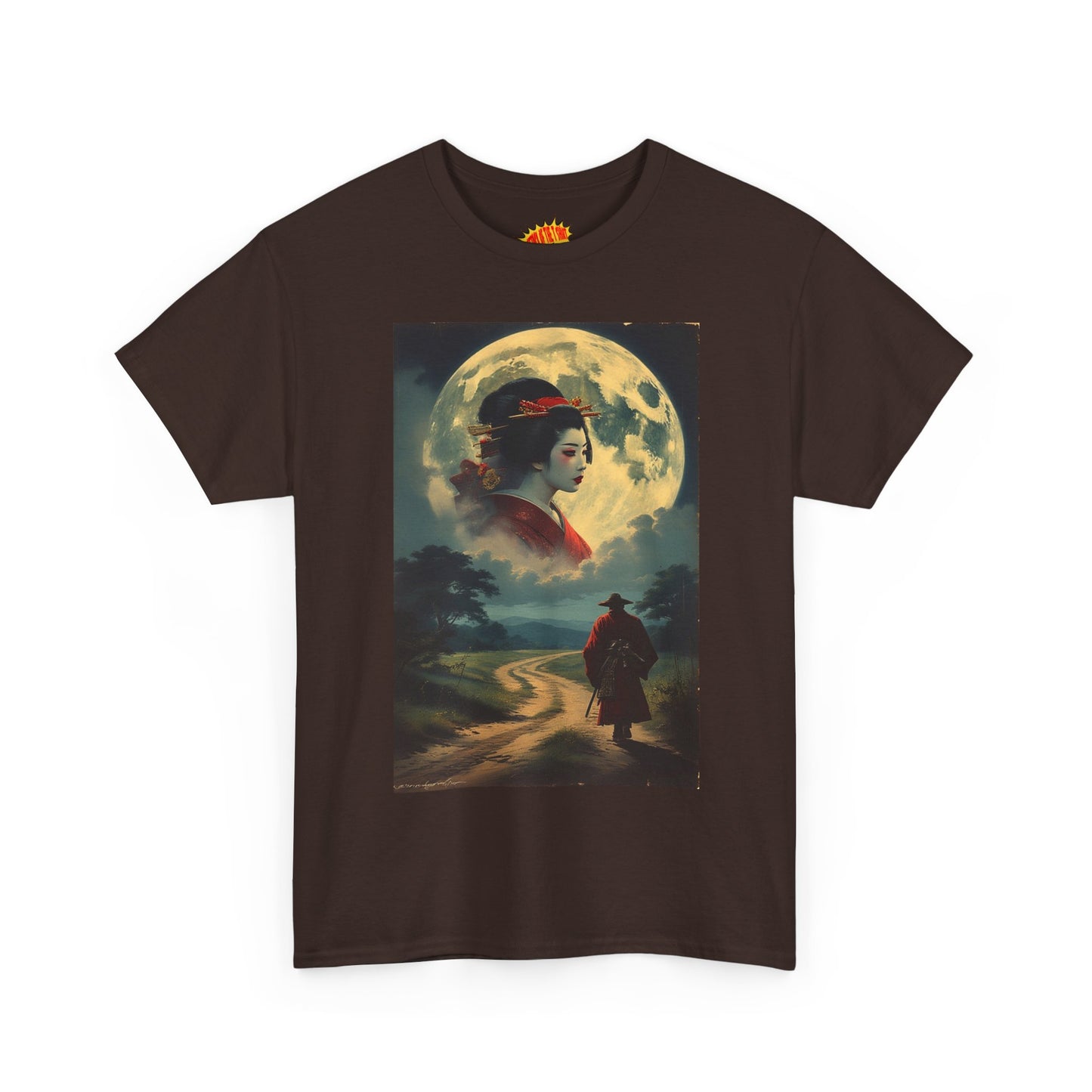 Traveller w/Full Moon Cloud Woman T-Shirt *Multiple Colors*