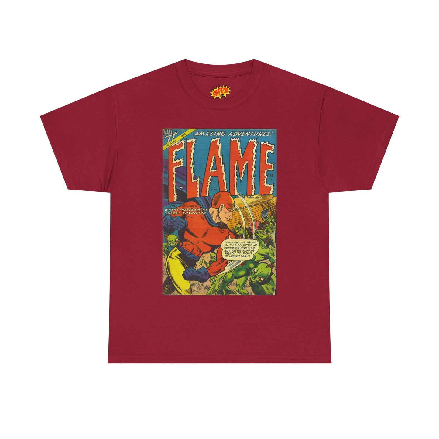 The Flame March Comic Tee Shirt *Multiple Colors*
