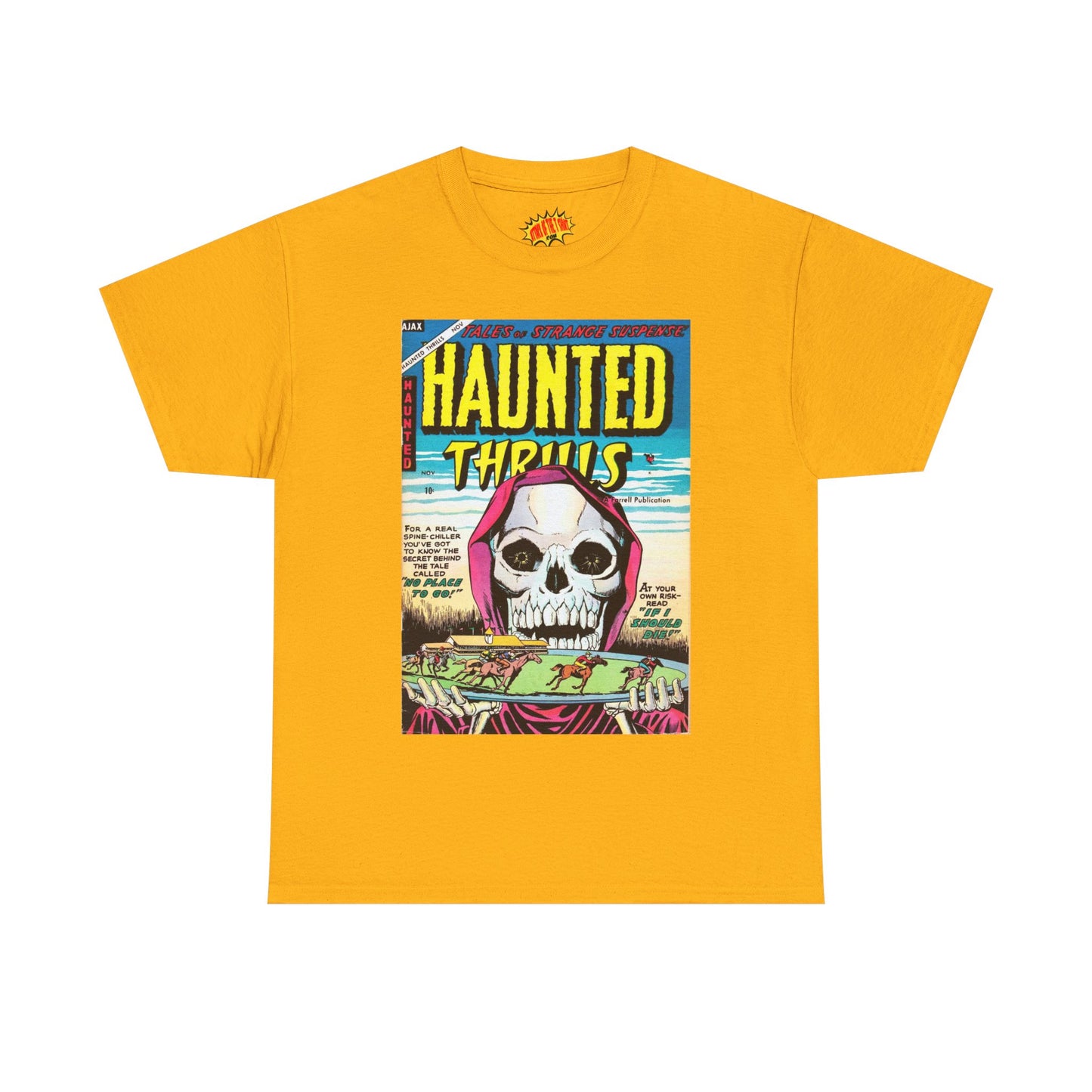 Haunted Thrills November Comic Tee Shirt *Multiple Colors*
