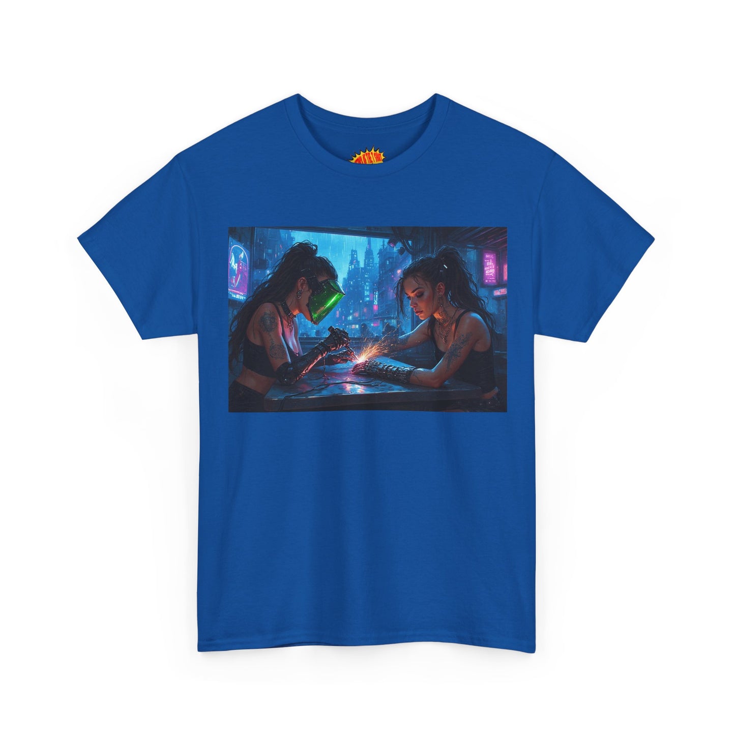 Cyberpunk Hand Repair Scene T-Shirt *Multiple Colors*