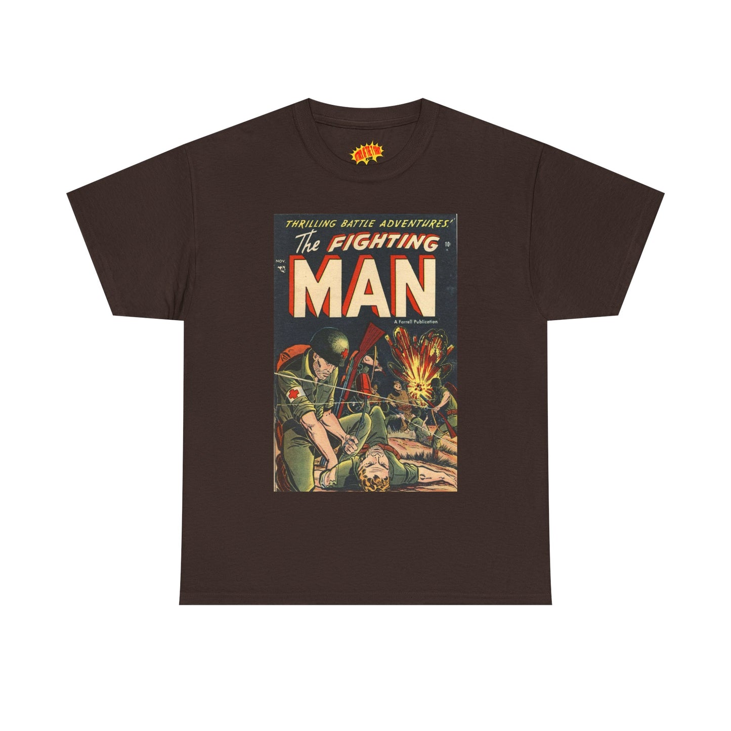 The Fighting Man November Comic Tee Shirt *Multiple Colors*