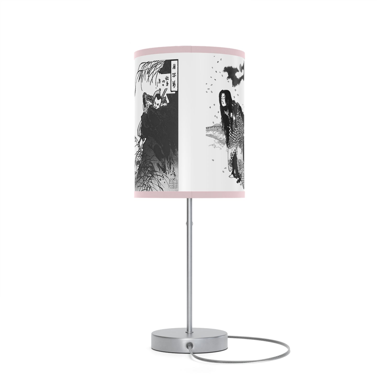 Japanese Woodcut Lamp
