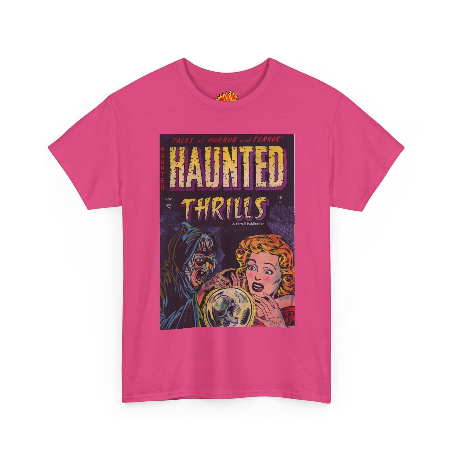 Haunted Thrills November Comic Tee Shirt *Multiple Colors*