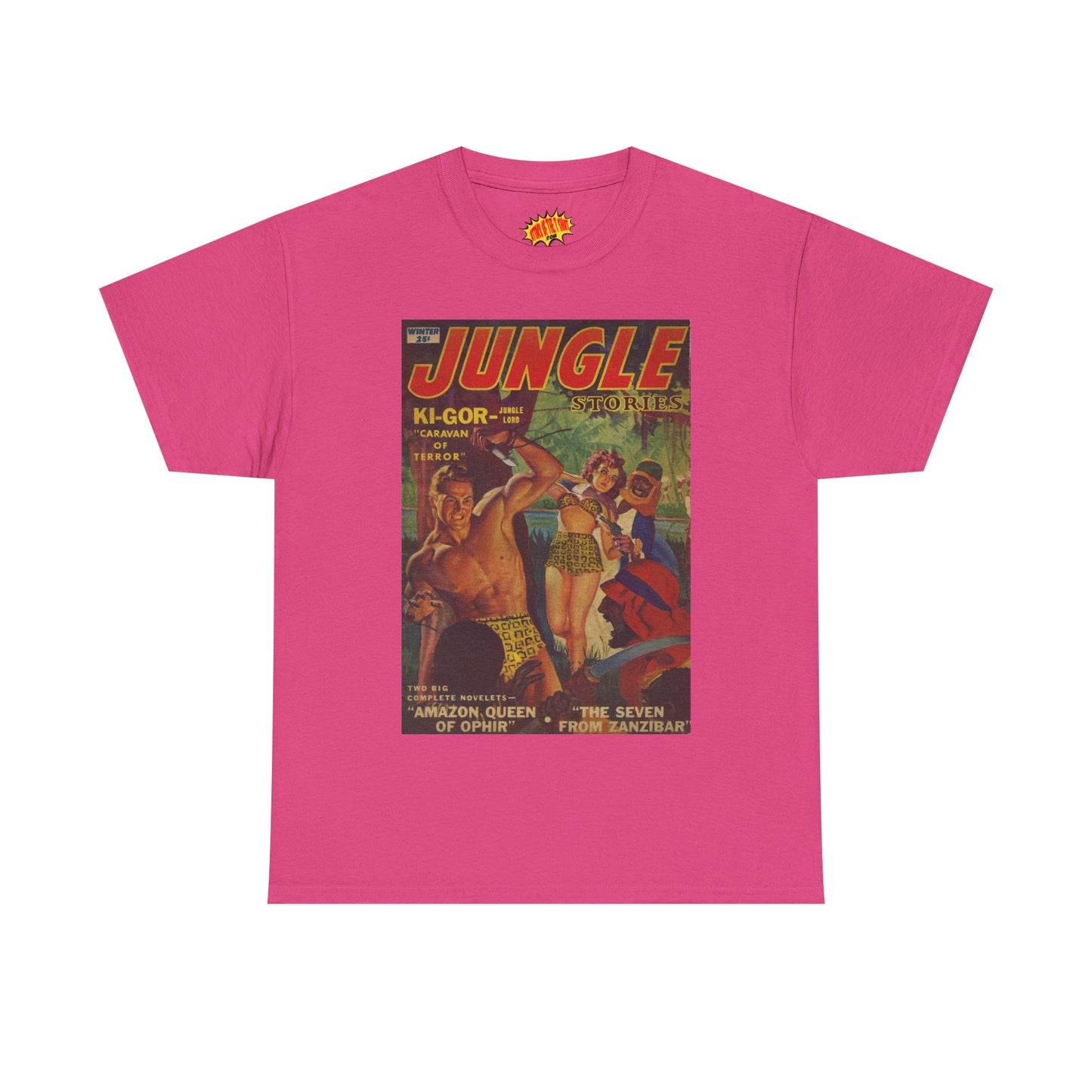 Jungle Stories Winter Comic Tee Shirt *Multiple Colors*