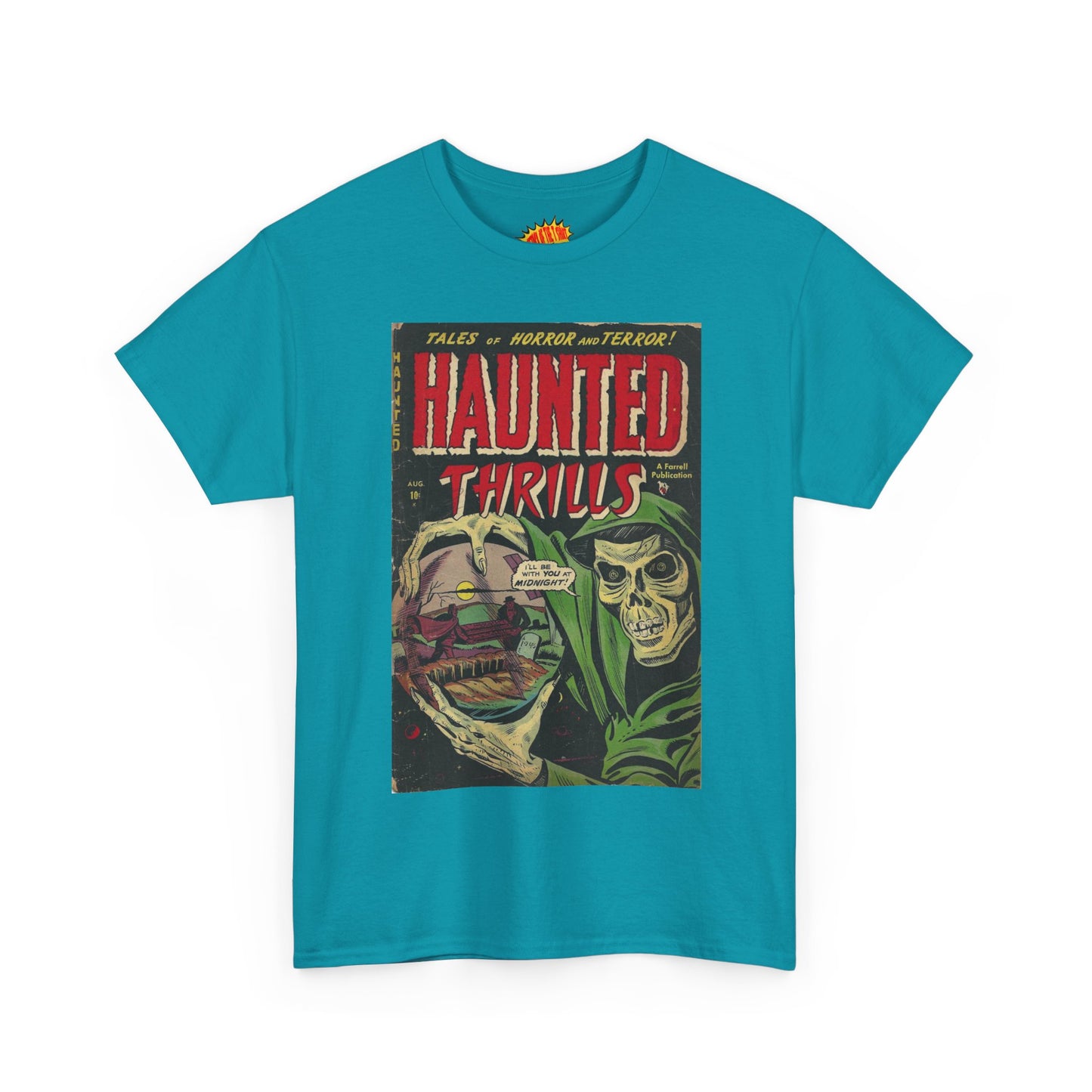 Haunted Thrills August Comic Tee Shirt *Multiple Colors*