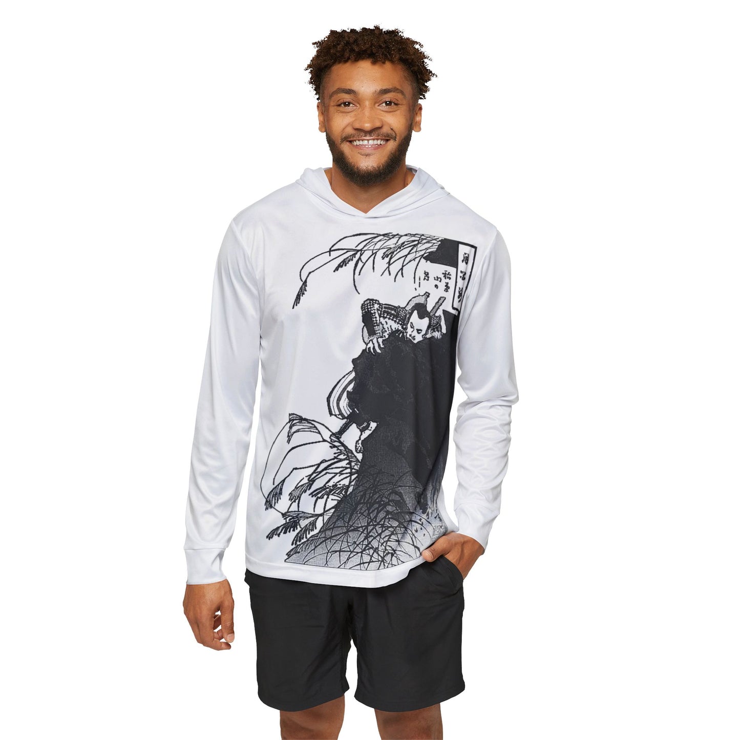 Inaba Mountain Moon, Yoshitoshi Warmup Hoodie (AOP)