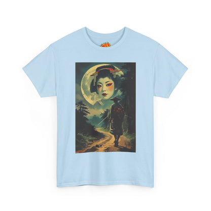 Night Traveller w/Full Moon Geisha T-Shirt