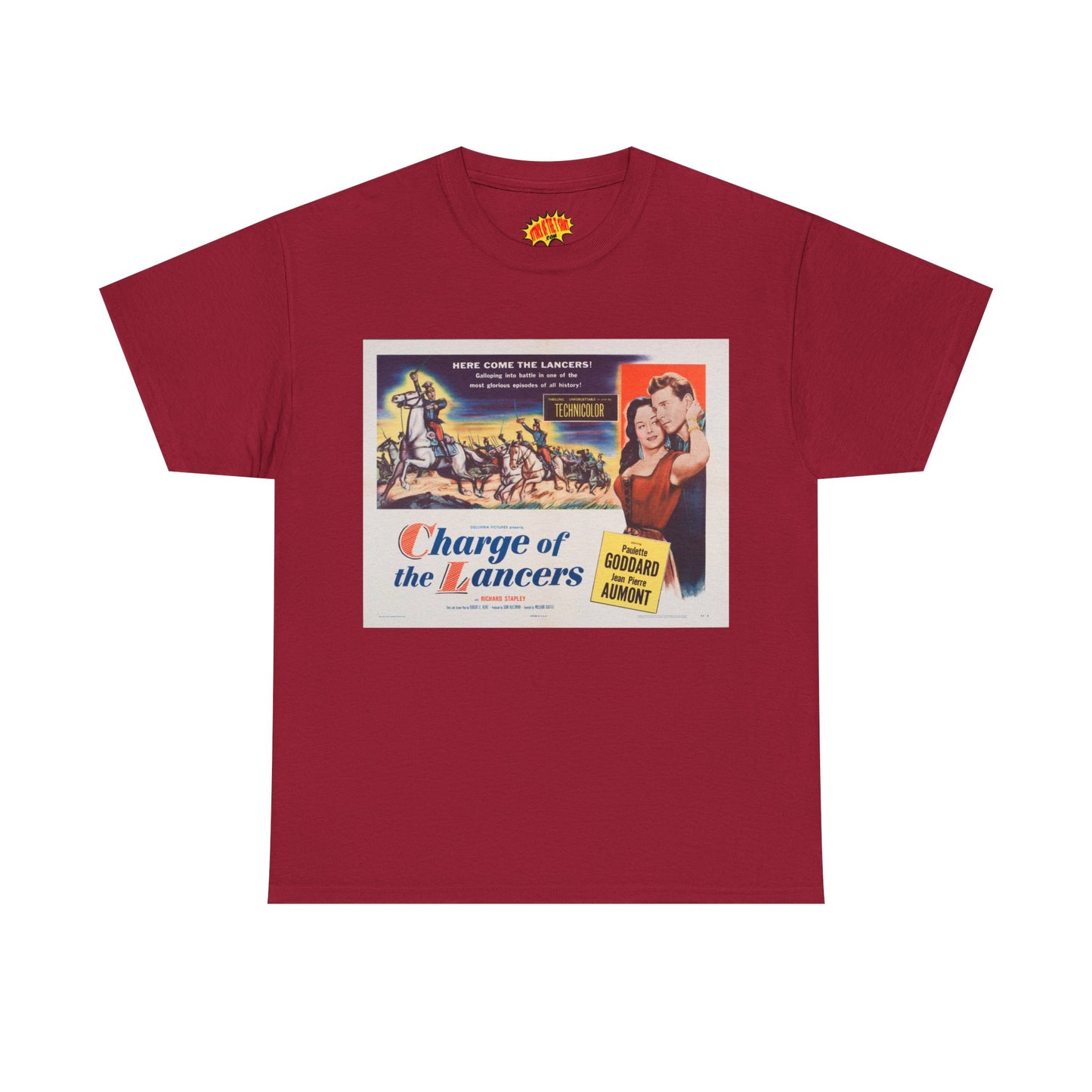 Charge of the Lancers Movie Poster T-Shirt *Multiple Colors*