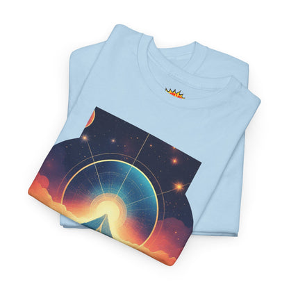 Cosmic Stairway Galaxy Graphic Art Tee Shirt