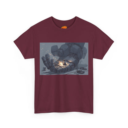 Anime Robot Mech Hand Welder Scene T-Shirt