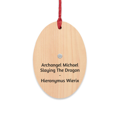 Copy of Archangel Michael Wooden Ornament