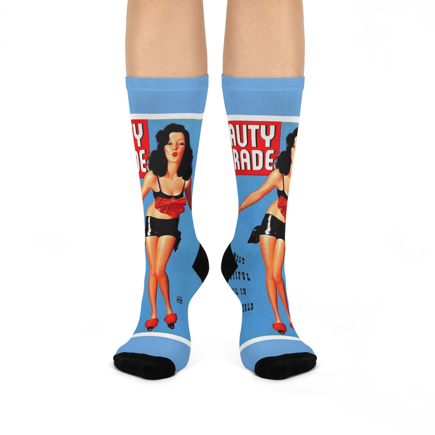 Beauty Parade Pinup Cushioned Socks