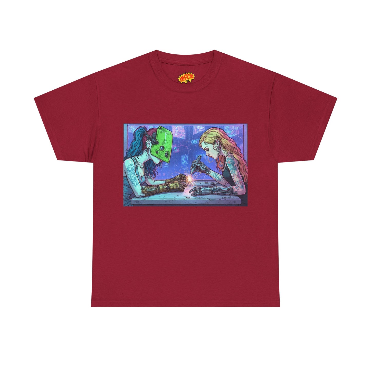 Robot Hands Manicure Cyberpunk T-Shirt *Multiple Colors*