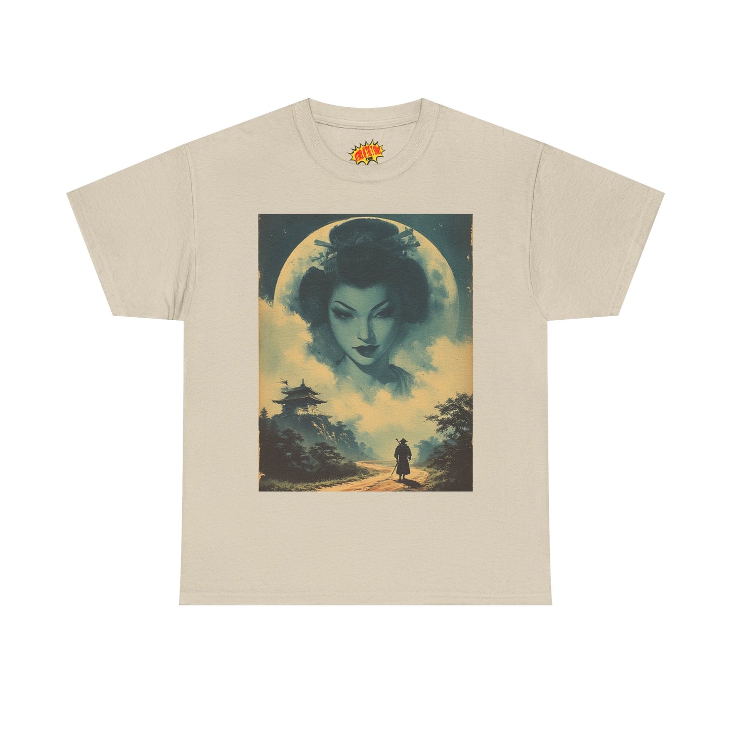 Traveller w/Full Moon Sky Woman T-Shirt *Multiple Colors*