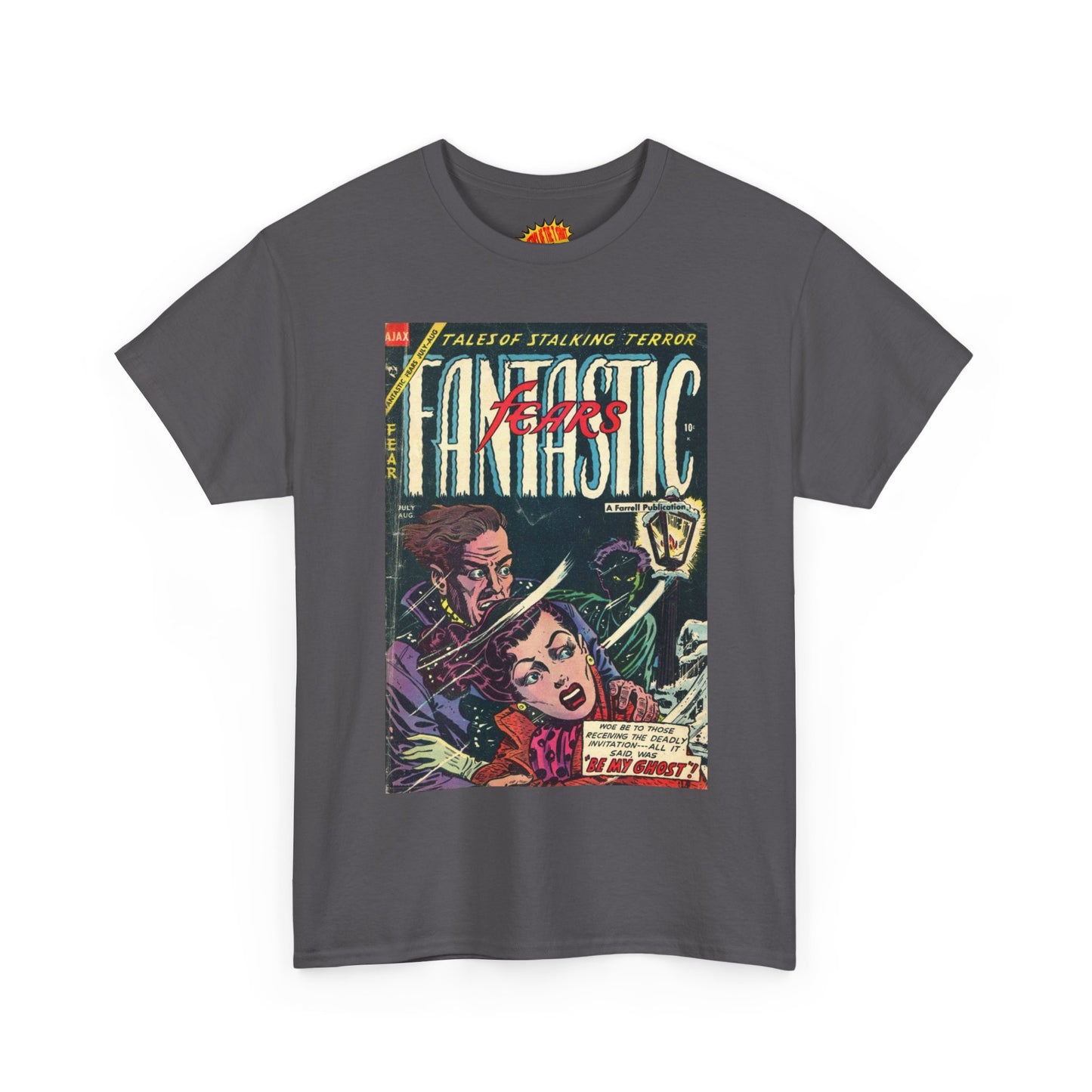 Fantastic Fears July - August Comic Tee Shirt *Multiple Colors*