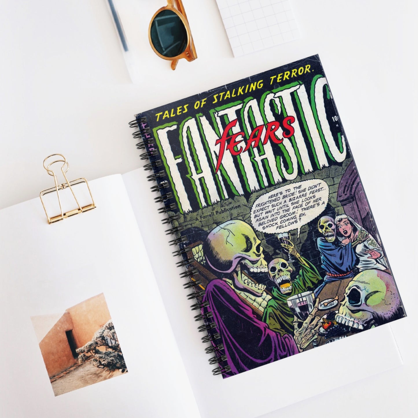 Fantastic Fears November Spiral Notebook
