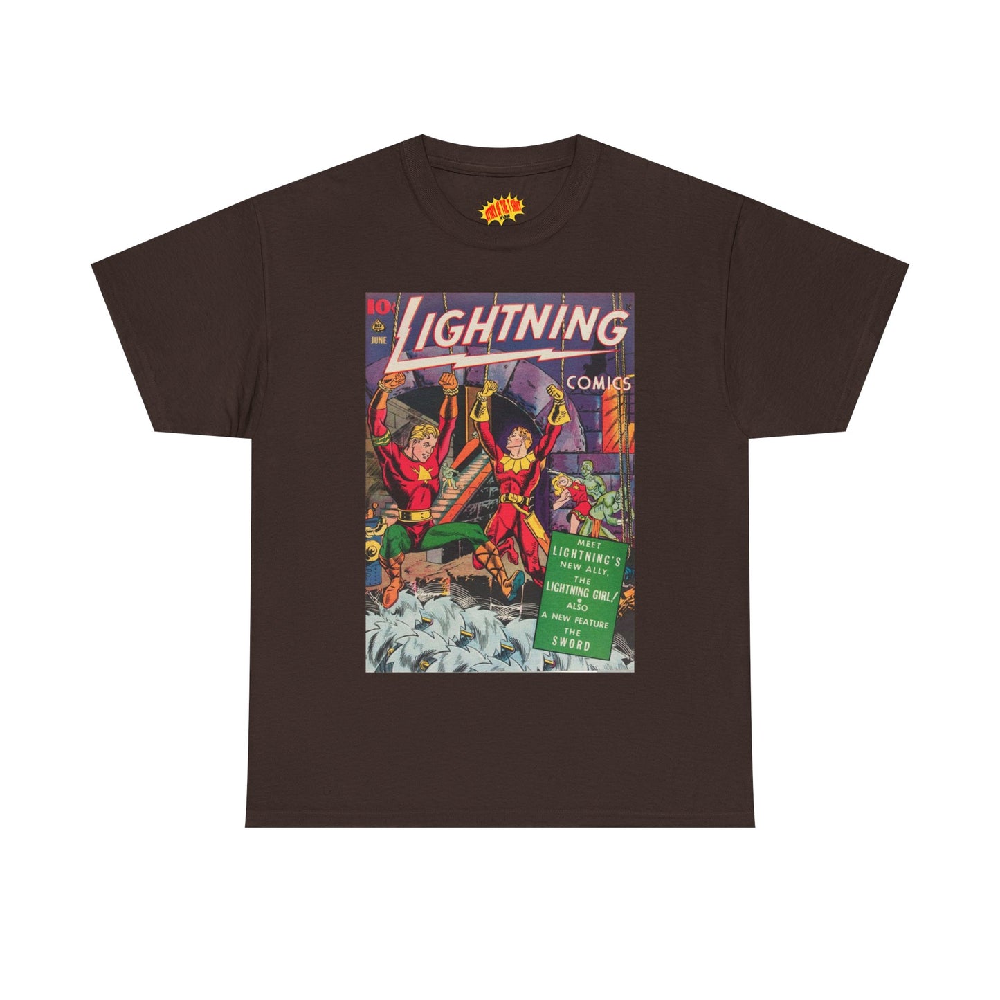 Lightning Comics June Comic Tee Shirt *Multiple Colors*