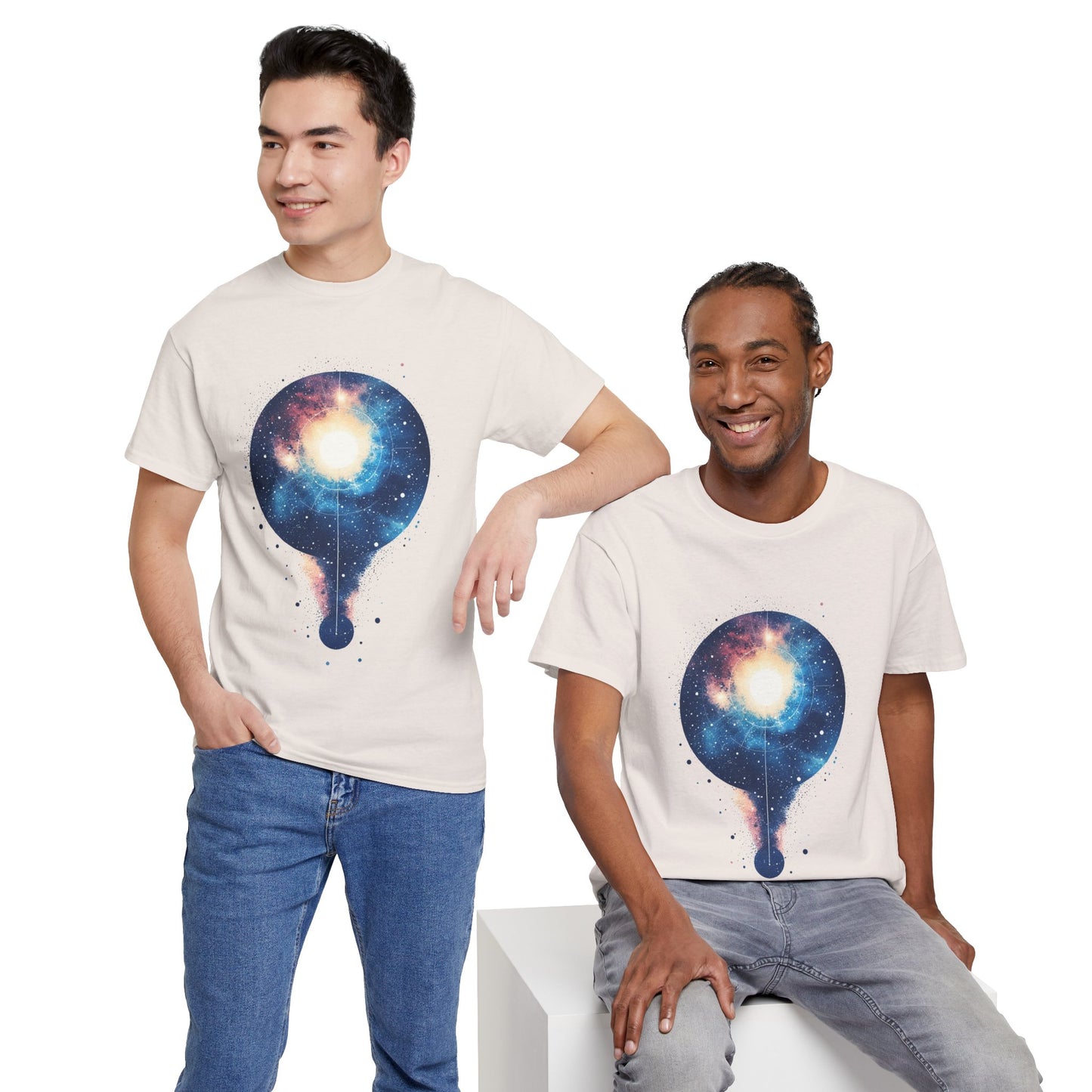 Star Galaxy Nebula Art Graphic Tee Shirt *Multiple Colors*
