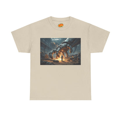 Anime Mech Factory w/Welder & Robot Hand T-Shirt
