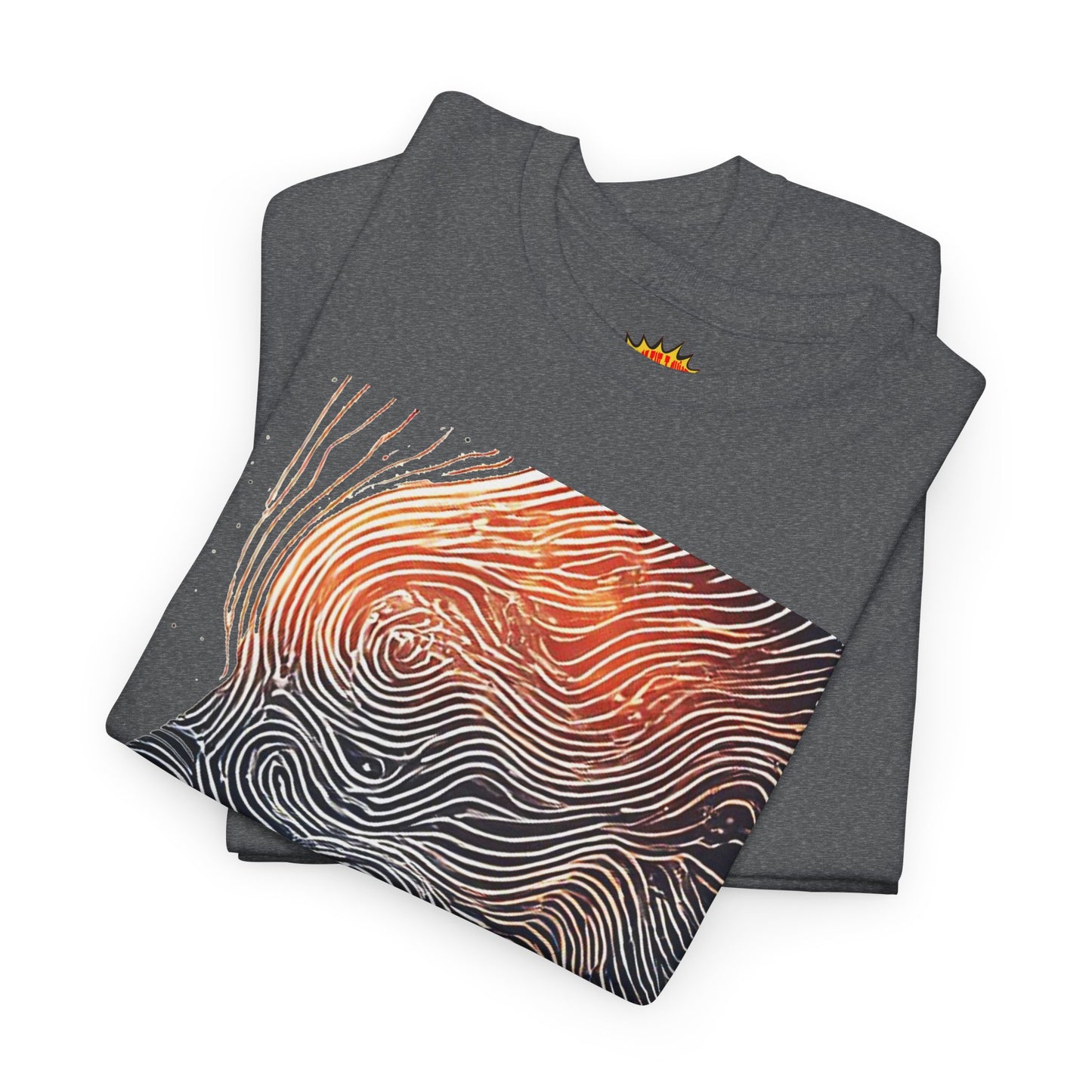 Line Drawing Face Graphic Art Tee Shirt *Multiple Colors*
