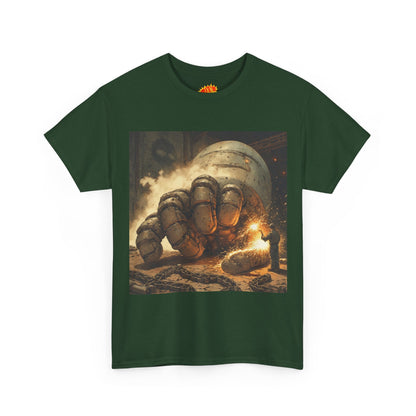 Anime Factory Welder w/Robot Mech Hand T-Shirt