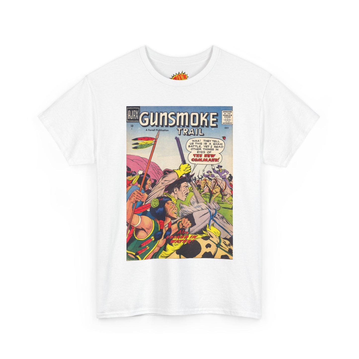 Gunsmoke Trail October Comic Tee Shirt *Multiple Colors*