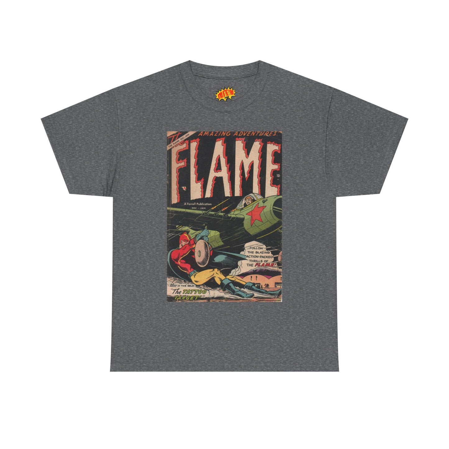 The Flame December - January Comic Tee Shirt *Multiple Colors*