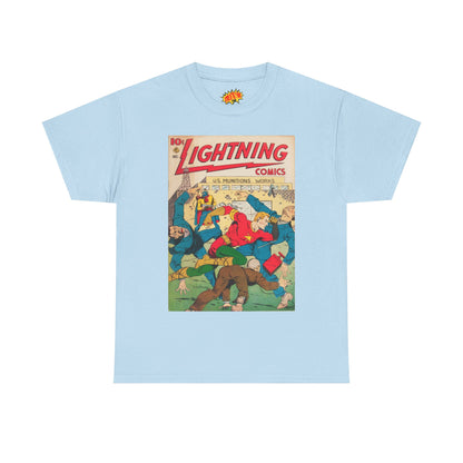 Lightning Comics Dec. Comic Tee Shirt