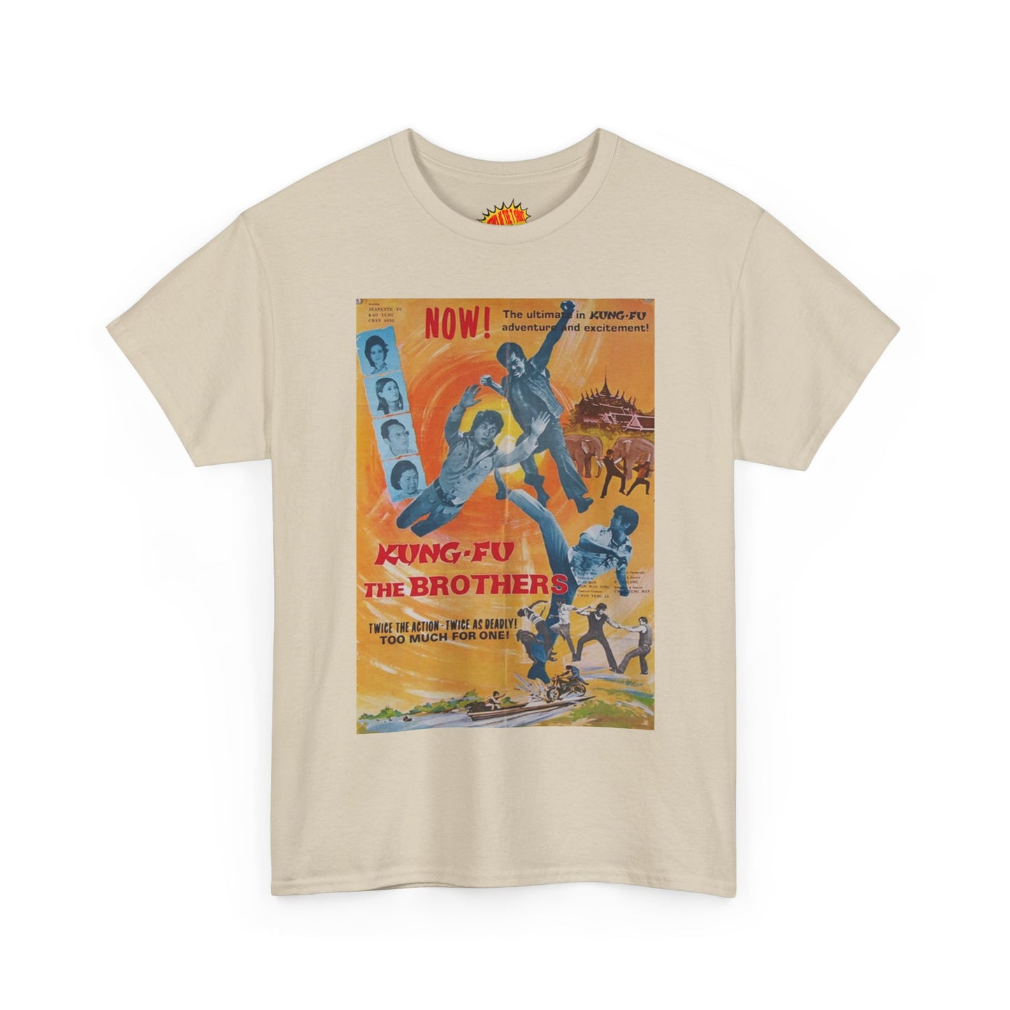 Kung Fu The Brothers Movie Poster T-Shirt *Multiple Colors*