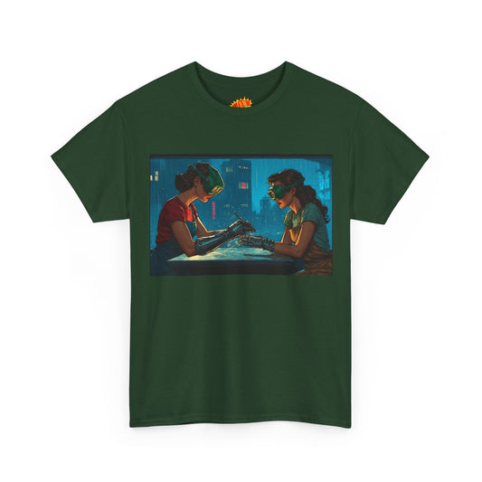 Cyberpunk Cyborg Hand Repair Scene T-Shirt *Multiple Colors*