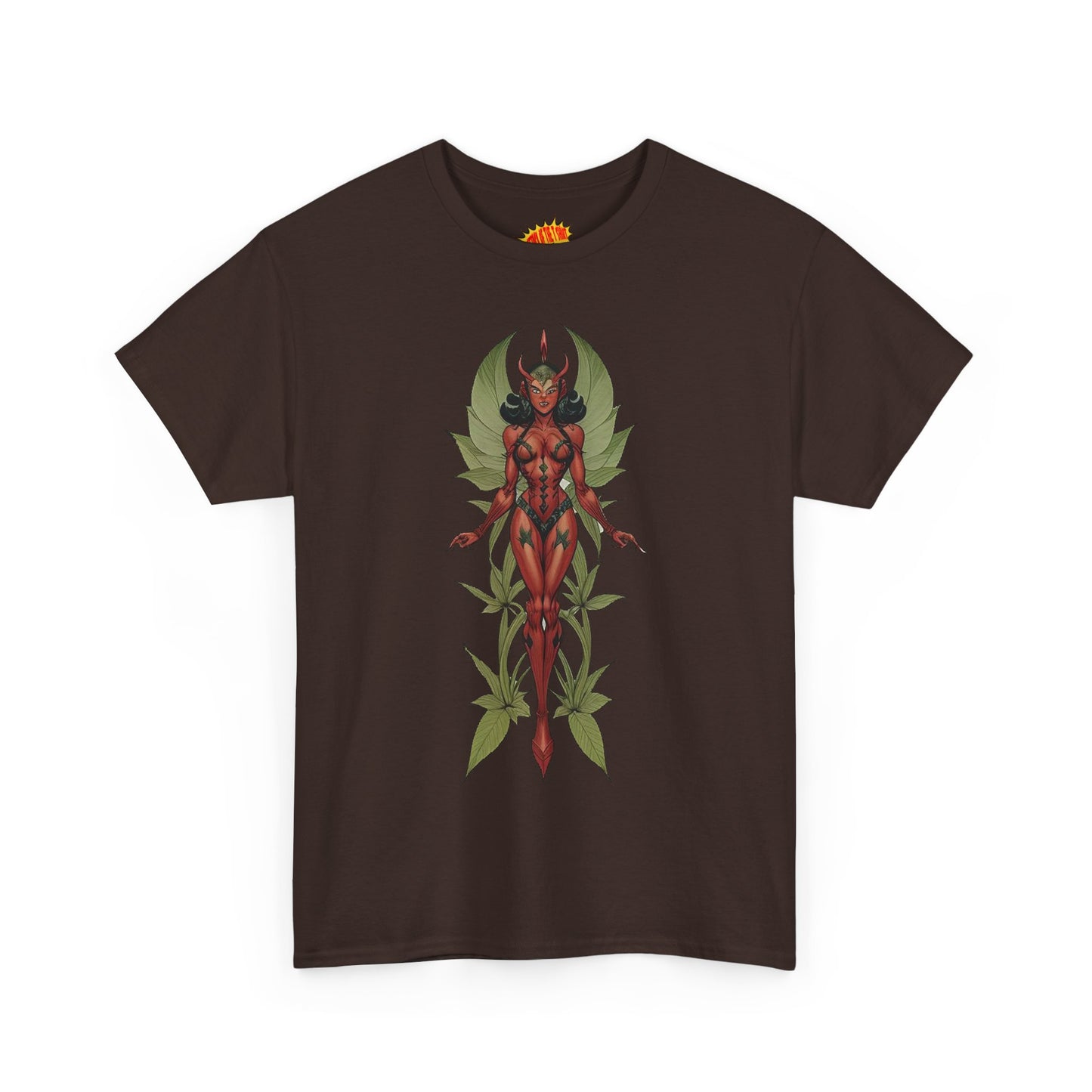 Flower Succubus Woman Fantasy Nature T-Shirt *Multiple Colors*