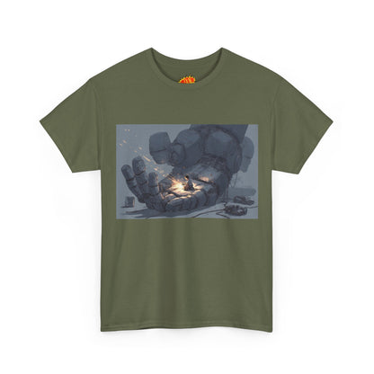 Anime Robot Mech Hand Welder Scene T-Shirt