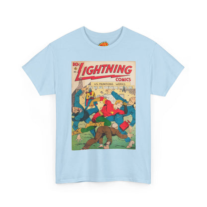 Lightning Comics Dec. Comic Tee Shirt
