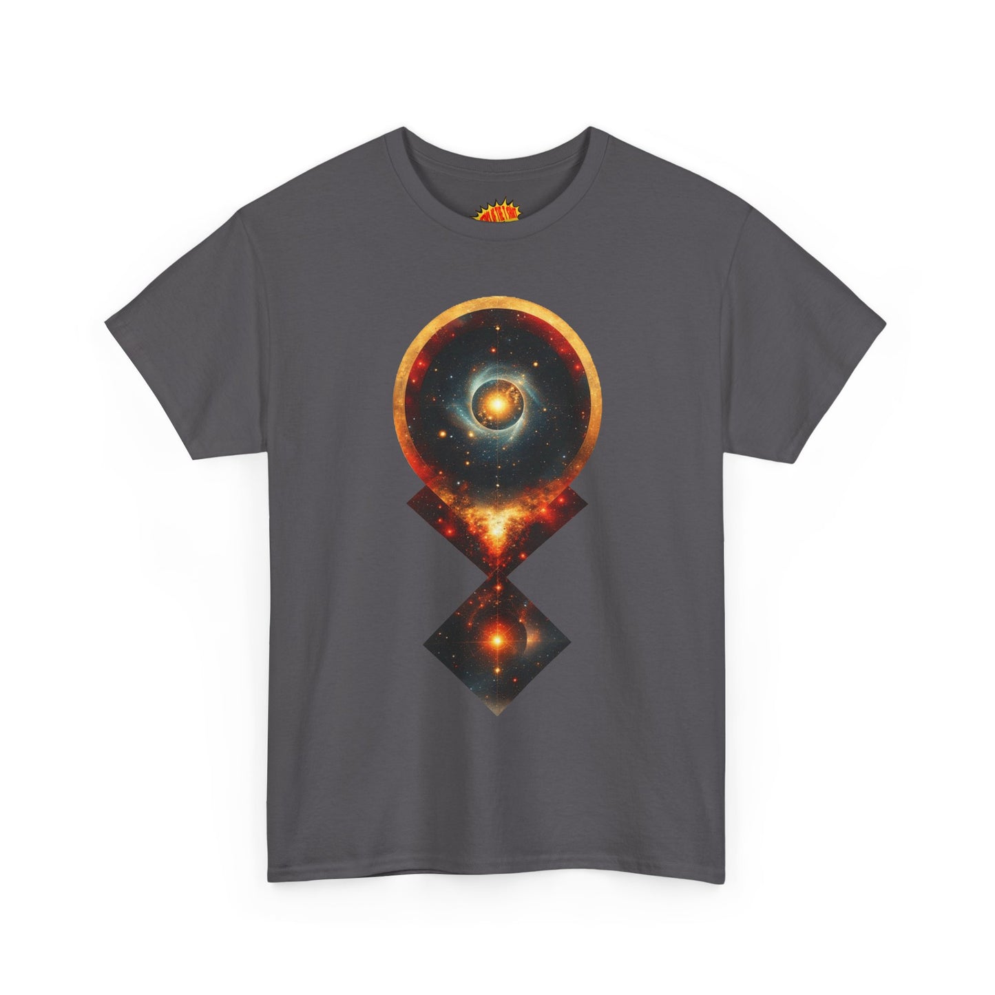 Geometric Space Nebula Graphic Art Tee Shirt *Multiple Colors*