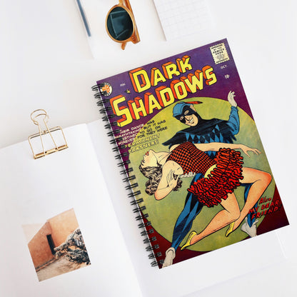Dark Shadows October Comic Spiral Notebook