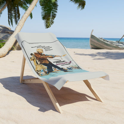 Newman's Law 1974 Vintage Movie Poster Retro Print Beach Towel 2 Sizes