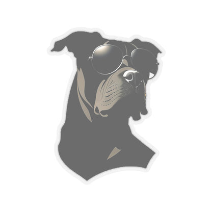 Dog with Sunglasses Stickers